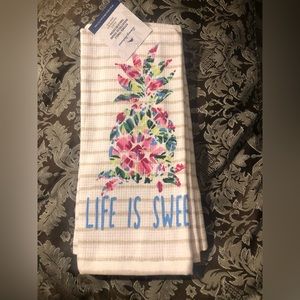 Pineapple Kitchen Towel Set (Set of 2)